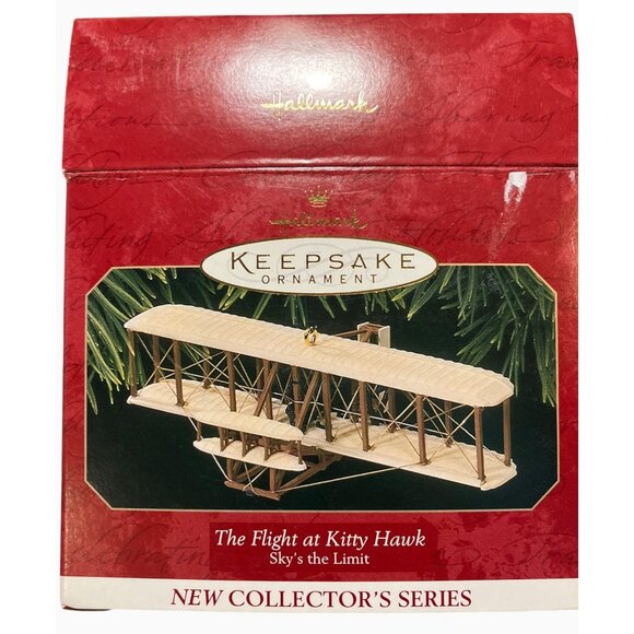 Hallmark Keepsake 1997 The Flight At Kitty Hawk Ornament - Picture 1 of 11